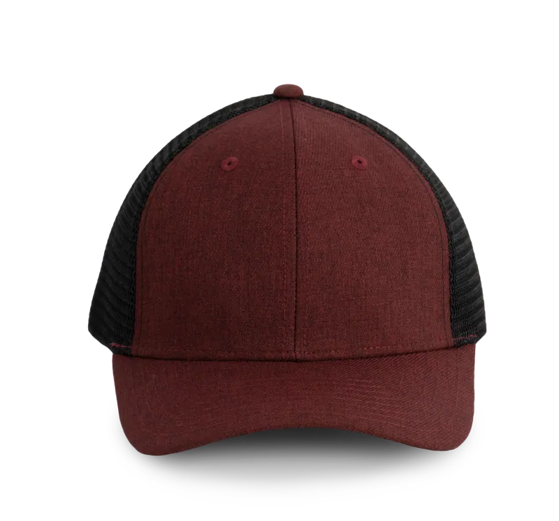 Urban Truckerpet - 6 panelen in Tawny Port Heather / Black