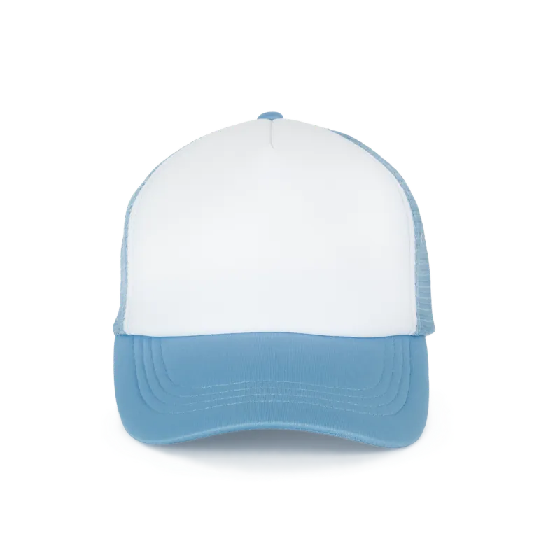 Kindertruckerpet - 5 Panelen in White / Dark Sky Blue