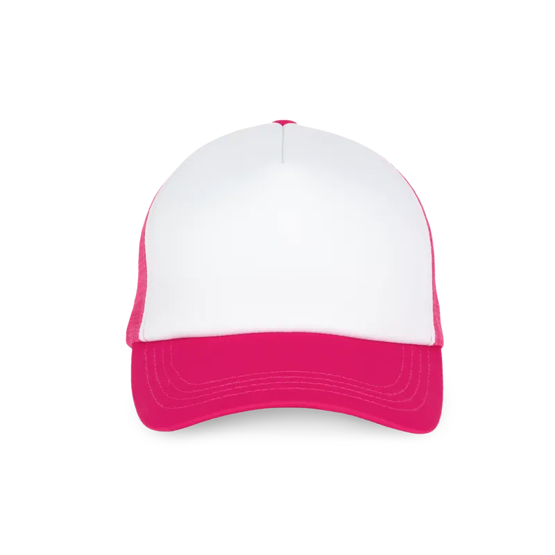 Kindertruckerpet - 5 Panelen in White / Fuchsia