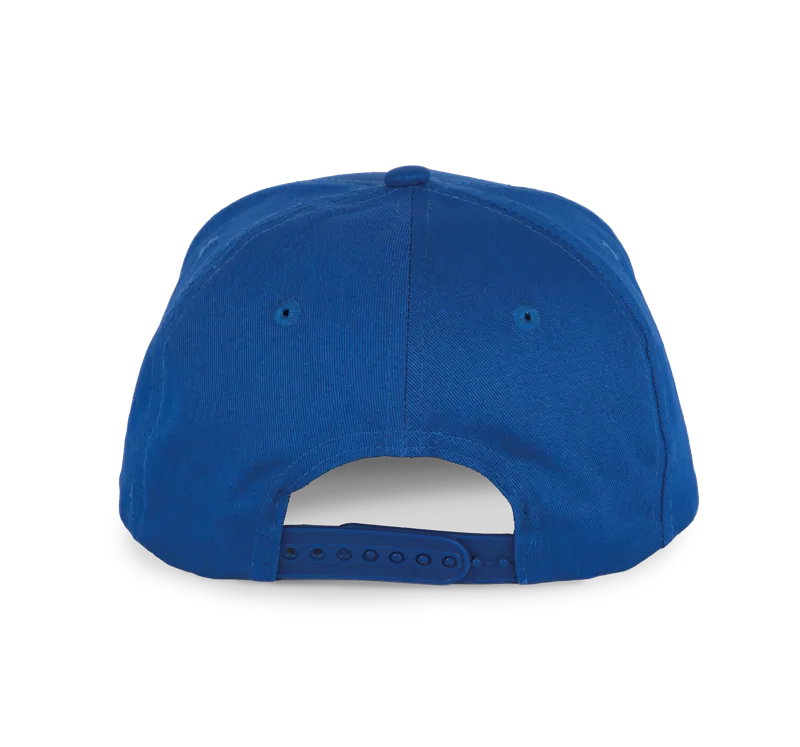 Snapback Kinderpet - 5 Panelen in Royal Blue / Red