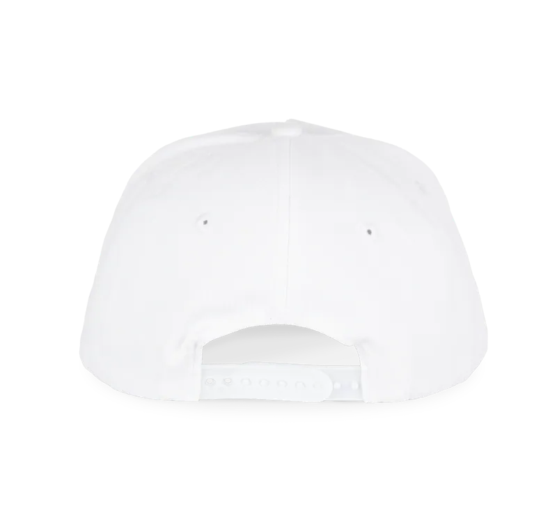 Snapback Kinderpet - 5 Panelen in White
