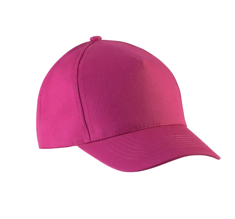 Katoenen Kinderpet - 5 Panelen in Fuchsia