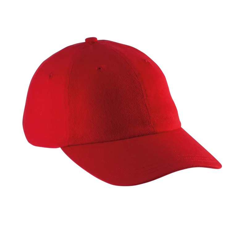 DAD CAP - 6 Panelen in Red