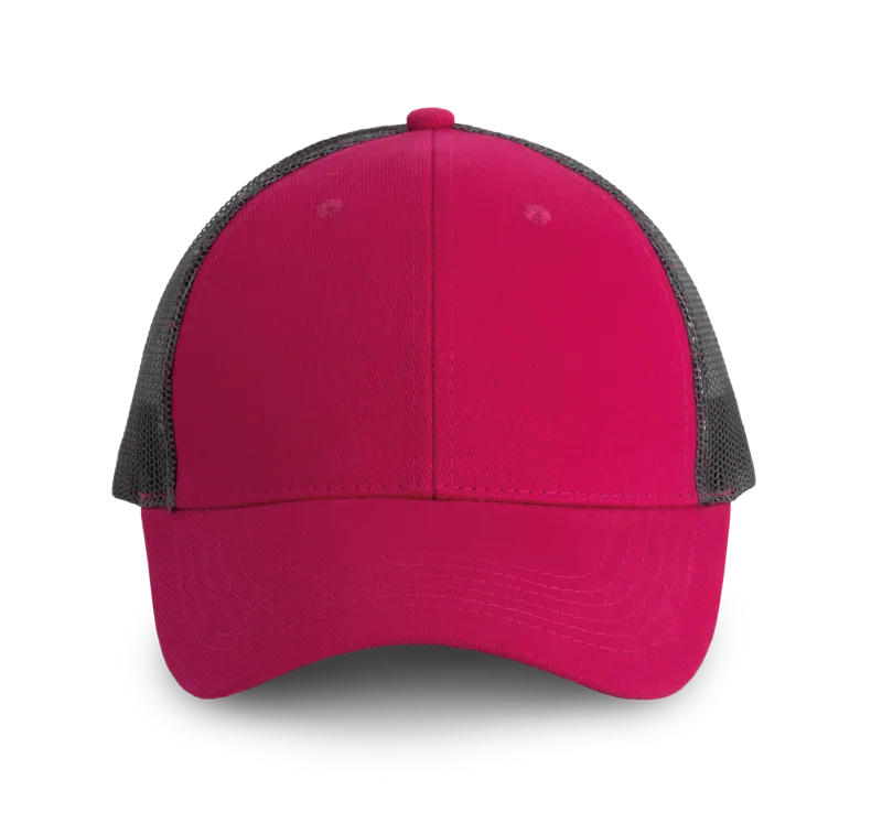Truckerpet - 6 panelen in Fuchsia / Dark Grey