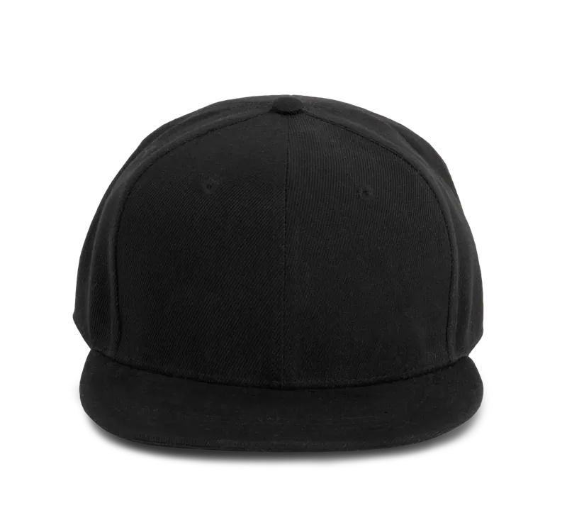 Pet Snapback - 6 panelen in Black