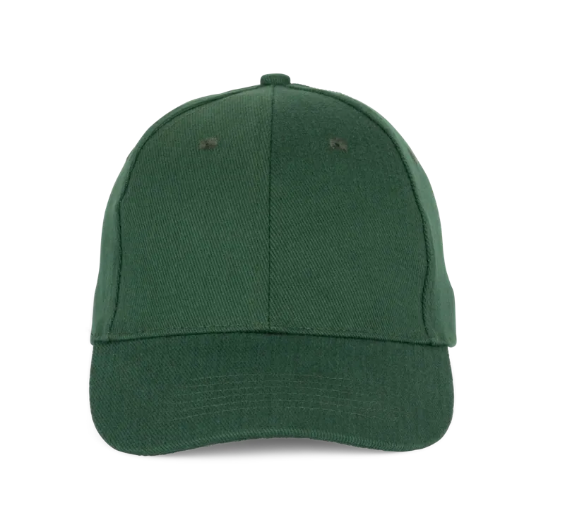 Baseballpet - 6 panelen in Forest Green