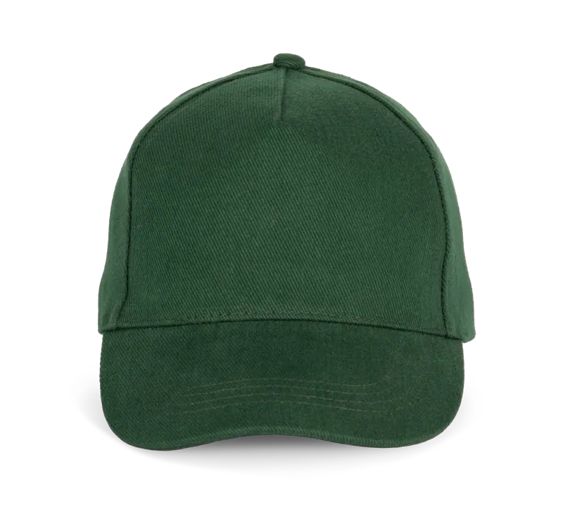 Baseballpet - 5 panelen in Forest Green