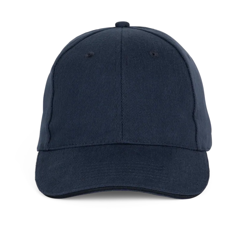 Baseballpet - 6 panelen in Navy