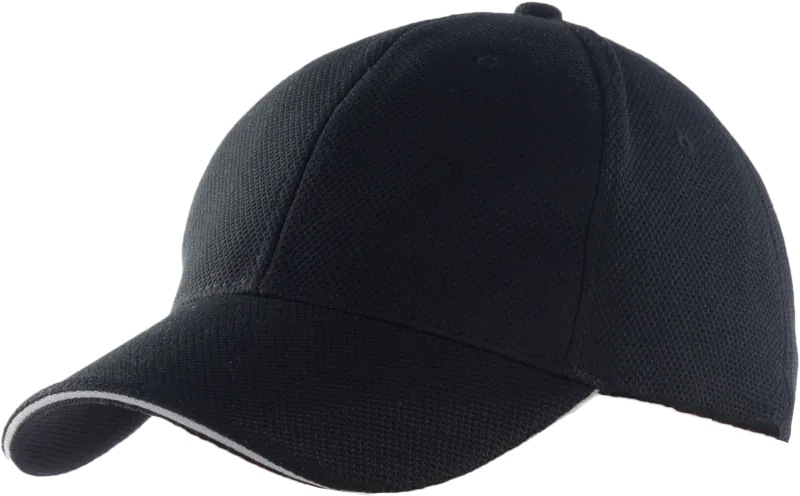 Sportpet Met 6 Panelen in Black / Grey