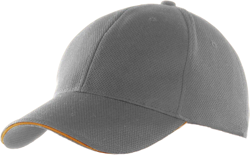 Sportpet Met 6 Panelen in Grey / Orange