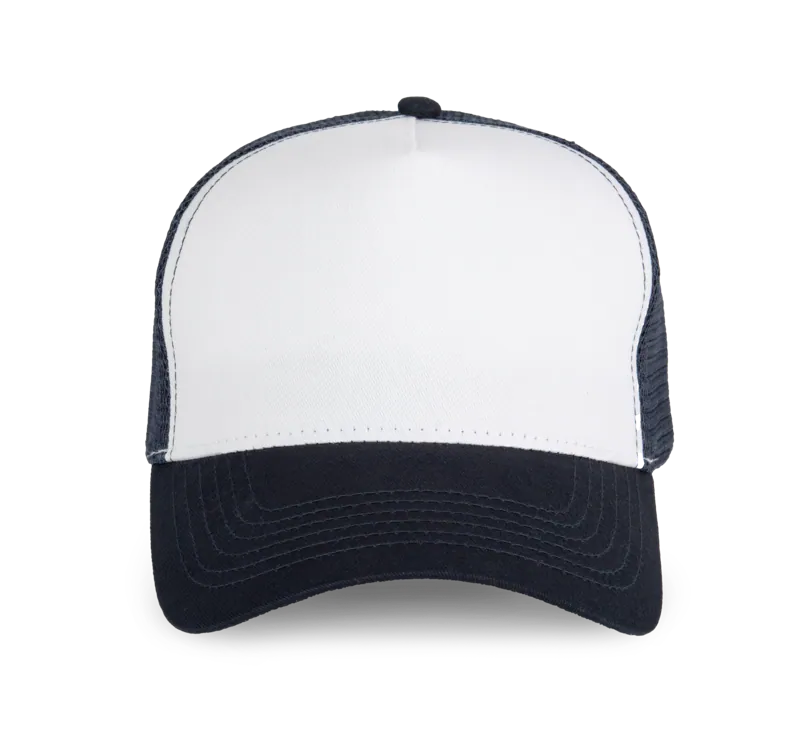 Truckerpet - 5 panelen in Navy / White