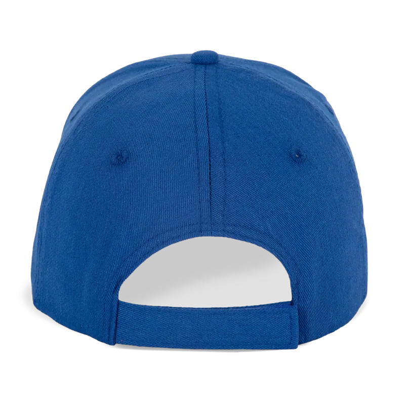 Pet van gerecycleerd polyester en katoen K-loop tracking - 5 panelen in Royal Blue, achterkant