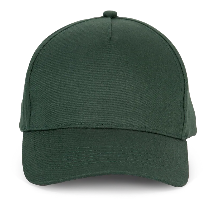 Pet van gerecycleerd polyester en katoen K-loop tracking - 5 panelen in Forest Green