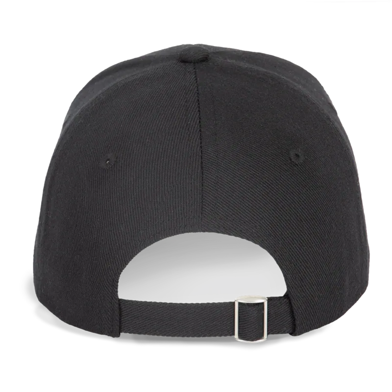 Pet van gerecycled polyester en katoen K-loop tracking - 6 panelen in Black, achterkant