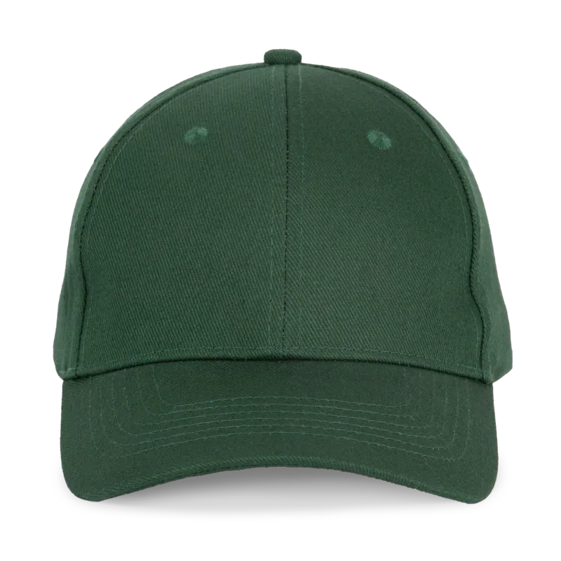 Pet van gerecycled polyester en katoen K-loop tracking - 6 panelen in Forest Green