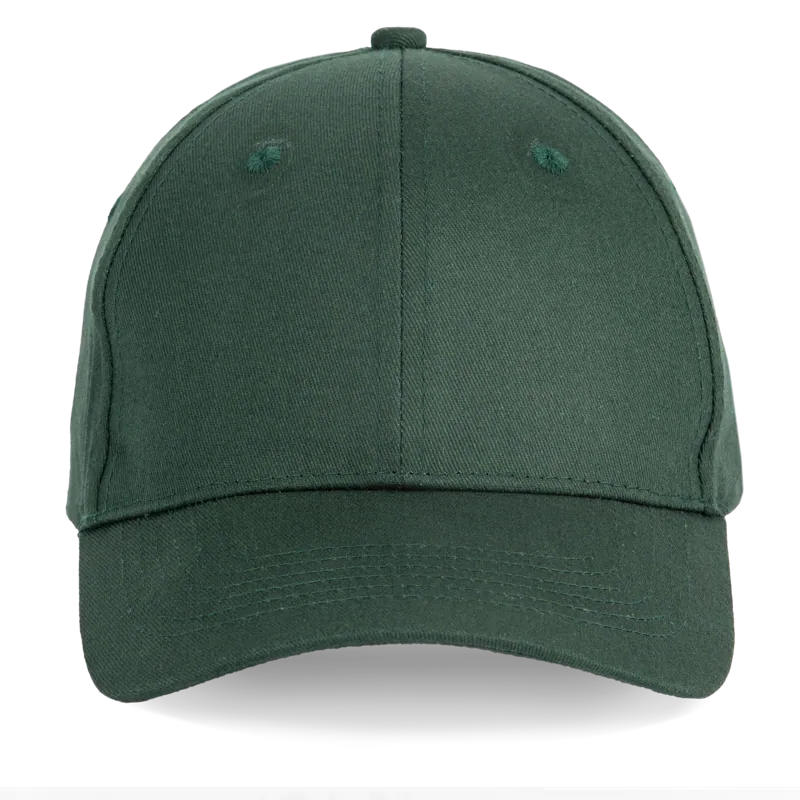 Pet van gerecycled polyester en katoen K-loop tracking - 6 panelen in Forest Green