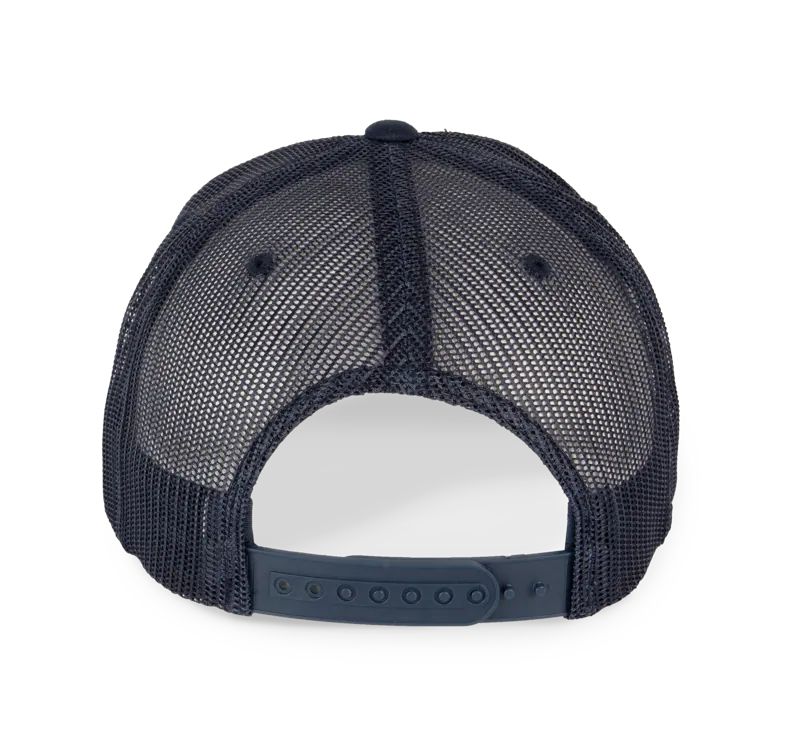 Klassieke Flexfit Truckerpet - 5 panelen in Navy / White / Navy