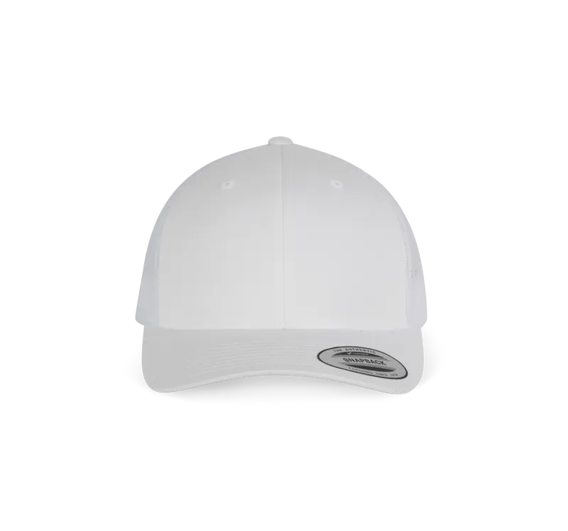Flexfit Truckerpet retromodel - 6 panelen in White