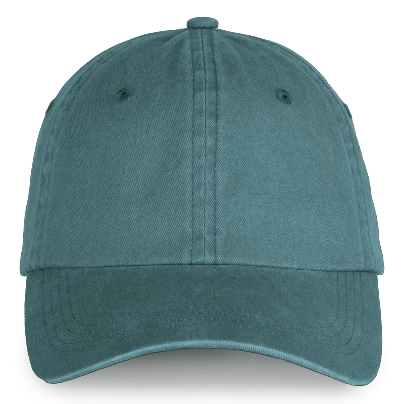 Ecologische verwassen pet uniseks in Washed Amazon Green