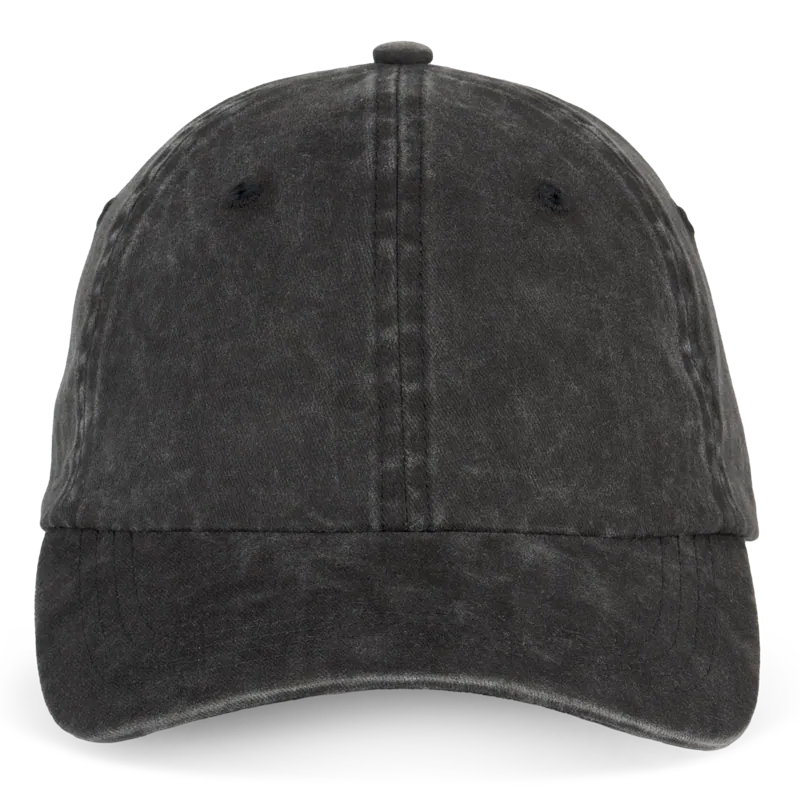 Ecologische verwassen pet uniseks in Washed black