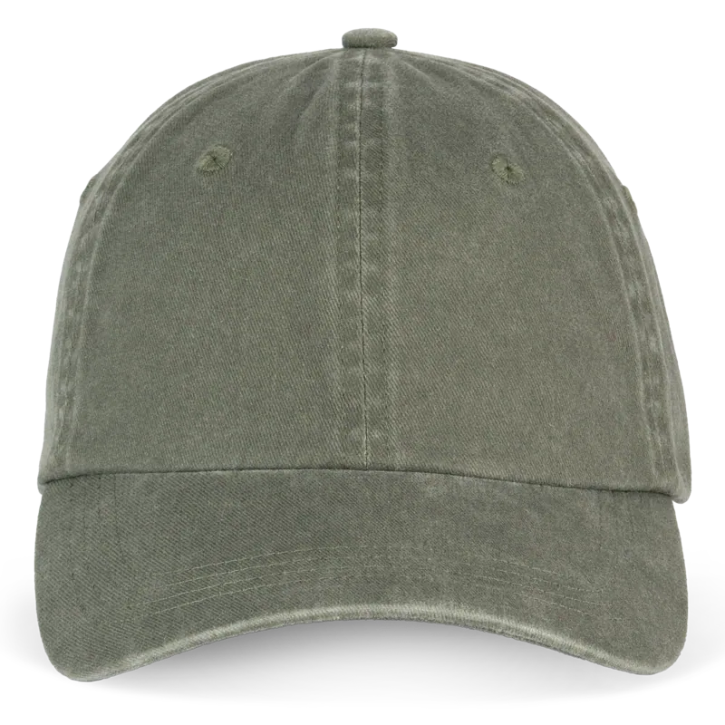 Ecologische verwassen pet uniseks in Washed Organic Khaki