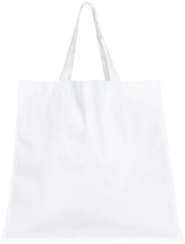 Lange ecologische shopper in Cloud White